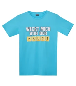 T-Shirts & Tank Tops*KIDSWORLD Kinder T-Shirt für Jungen mit Front-Print Sommer-Shirt 67073238 Blau