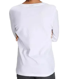 T-Shirts & Tank Tops*KIDSWORLD Kinder T-Shirt für Mädchen Langarm-Shirt mit großem Frontprint aus reiner Baumwolle 56638155 Weiß