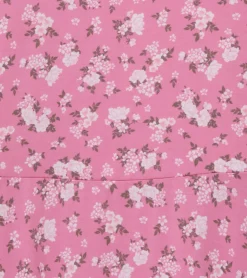 Kleider & Röcke*KIDSWORLD Mädchen Sommer-Kleid mit Allover Blumen-Print Rundhals-Kleid 52543308 Rosa