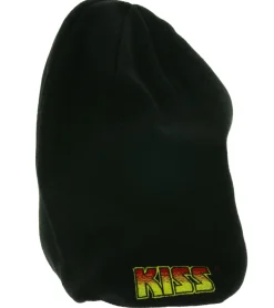 Caps & Mützen*BioworldMerch KISS Beanie mit großem Front-Print Strick-Mütze Fan-Beanie mit Logo im Nacken SK162063KIS Schwarz