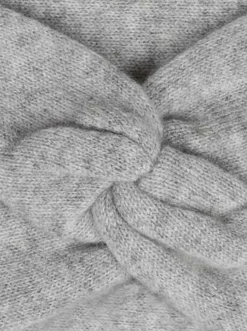 Caps & Mützen*KKS STUDIOS Cashmere KKS STUDIOS Damen Stirnband aus 100% Kaschmir Kopf-Band mit Twist- oder Fliege-Knoten Schwarz, Blau, Grau, Beige, Grün Twist Jeansblau