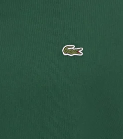 Pullover & Sweater*Lacoste Herren Sweatshirt mit Logo-Stickerei Basic-Pullover moderner Baumwoll-Sweater Langarm-Shirt SH9608 00 132 Grün