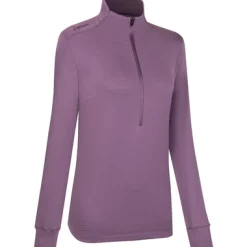 Sweater & Pullover*LaMunt Damen Longsleeves Nora Zip Longsleeve Mehrfarbig