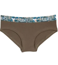 Kinder-Unterwäsche*les petites bombes Kinder Slip für Jungen und Mädchen mit Baumwoll-Stretch Unterwäsche Teenager Unterhose , Khaki oder Rosa Orange