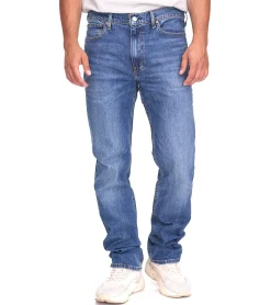 Jeans & Hosen*LEVI´S 511 Herren Jeans-Hose im 5-Pocket-Style Baumwoll-Hose Slim-Fit Stretch Denim-Hose 45115536 Blau