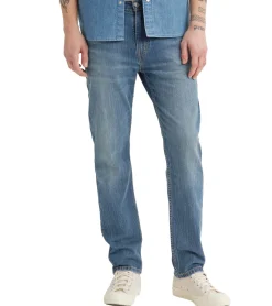 Jeans & Hosen*LEVI´S 502 Taper Herren Stretch-Jeans modische Baumwoll-Hose im 5-Pocket-Style Denim-Hose 295071364 Blau