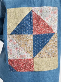 Poloshirts & Blusen*LEVI´S Dorsey XL Westernhemd AA020 Indigo Destructed