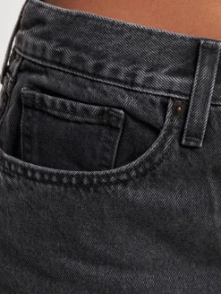 Shorts & Bermudas*LEVI´S High Waisted Mom Shorts Z9423 Schwarz zerstört