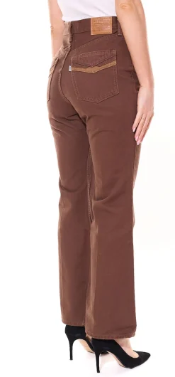 Hosen & Jeans*LEVI´S 70s FLARE Damen High Waist Schlag-Hose 5-Pocket Denim-Hose 78620215 Braun