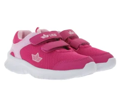 Turnschuhe*LICO Mucki V Kinder Sneaker mit leichter und flexiblen CME-Laufsohle Turnschuhe für Mädchen Turnschuhe Freizeit-Schuhe Halb-Schuhe 600080 Pink/Rosa