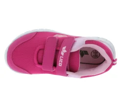 Turnschuhe*LICO Mucki V Kinder Sneaker mit leichter und flexiblen CME-Laufsohle Turnschuhe für Mädchen Turnschuhe Freizeit-Schuhe Halb-Schuhe 600080 Pink/Rosa