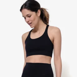 Sportoberbekleidung|Socken & Unterwäsche*Looking for Wild Damen Sport-BHs Sport Bra Schwarz