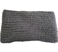 Handschuhe & Schals*BioworldMerch Loopschal breiter Rund-Schal für Damen und Herren schlichter Strick-Schal SF158164PLB Grau