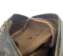 Rucksäcke & Taschen*LOUIS VUITTON Vintage Speedy 30 Monogram Second Hand Damen Echtleder Handtasche Braun