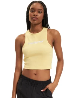 Tops & T-Shirts*Low Lights Studios Basic Crop Top gelb