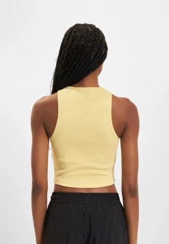 Tops & T-Shirts*Low Lights Studios Basic Crop Top gelb