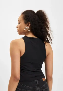 Tops & T-Shirts*Low Lights Studios Superstar Crop Top schwarz schwarz