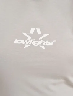 Tops & T-Shirts*Low Lights Studios Superstar Crop Top hellgrau hellgrau