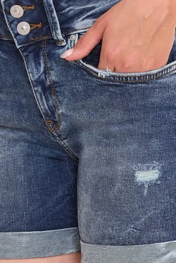 Shorts & Bermudas*LTB BECKY Damen Sommer-Shorts Denim-Shorts kurze Hose 59638503 Blau