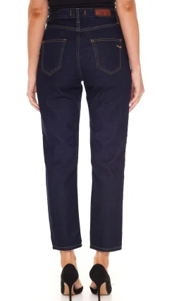 Hosen & Jeans*LTB Victoria Damen Straight Fit Jeans mit Rinsed-Waschung Denim-Hose 51366 14678 082 Dunkelblau