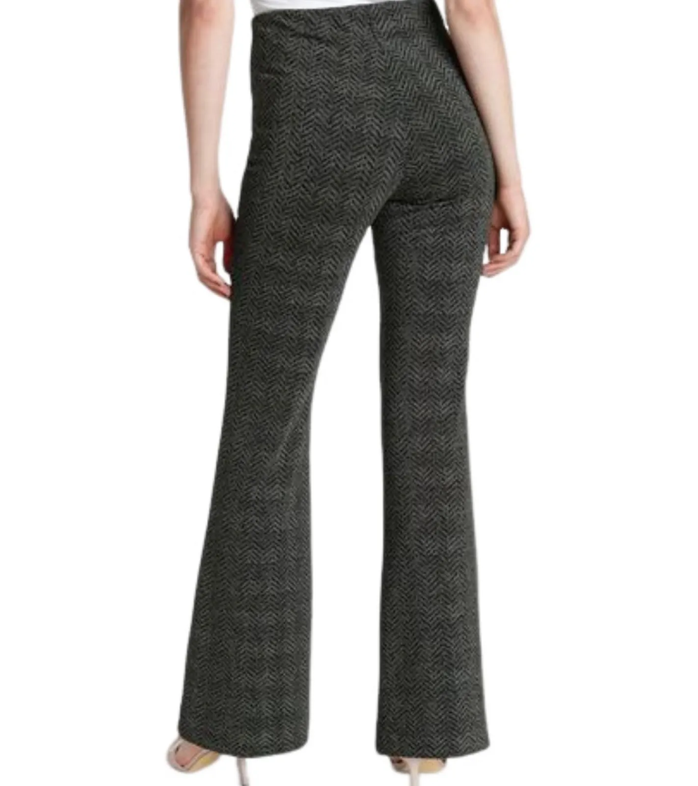 Hosen & Jeans*MAC Dream Damen Bootcut-Hose elegante Stoff-Hose mit Glitzergarn 72073045 Schwarz/Grau