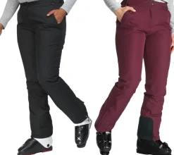 Wintersport|Große Größen*maier sports Ski-Hose für Damen winddichte Softshell-Hose wasserdichte Snowboard-Hose Große Größen 27996018-43908143 Schwarz oder Lila