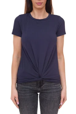 Tops & T-Shirts*MAMALICIOUS Damen Umstands-Shirt kurzärmliges Sommer-Shirt 36379203 Dunkelblau