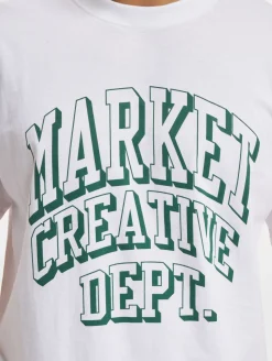 T-Shirts & Tank Tops*Market Creative Dept Arc T-Shirts weiß