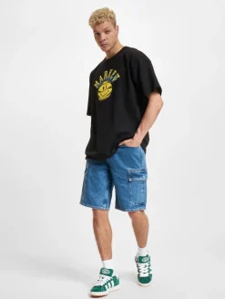 T-Shirts & Tank Tops*Market Smiley Hoops T-Shirts schwarz