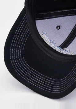 Caps & Mützen*Market Reflection 6 Panel Flexfitted Caps verwaschenes Schwarz