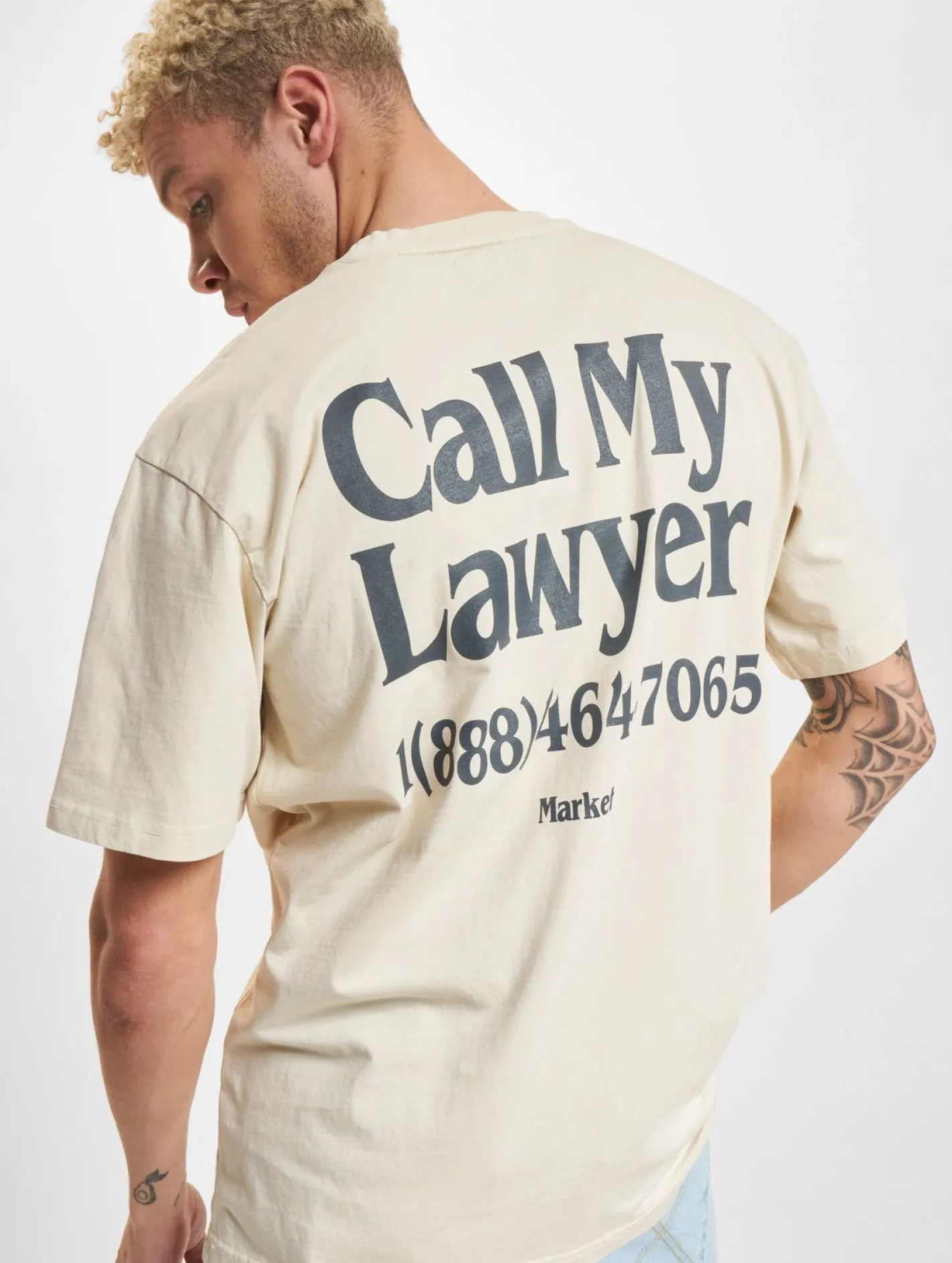 T-Shirts & Tank Tops*Market Rufen Sie meinen Anwalt T-Shirts ecru