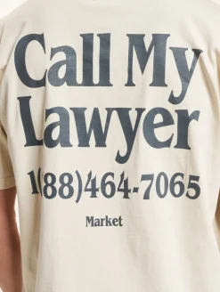 T-Shirts & Tank Tops*Market Rufen Sie meinen Anwalt T-Shirts ecru