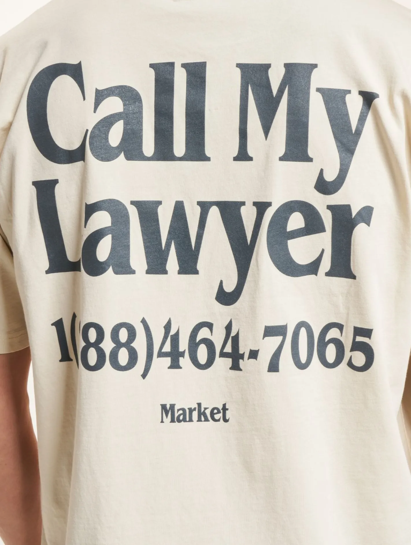 T-Shirts & Tank Tops*Market Rufen Sie meinen Anwalt T-Shirts ecru