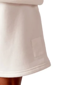 Shorts & Bermudas*MARY JANE BERLIN Herren Sweat-Shorts mit großem Logo-Print Sommer-Hose Baumwoll-Shorts 2406-4-SH-02 Weiß