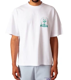 T-Shirts & Tank Tops*MARY JANE BERLIN Herren T-Shirt Baumwoll-Shirt Kurzarm-Shirt Oversized-Fit 2406-4-T2 in , Weiß, Rosa oder Hellblau Schwarz