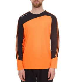 Jogginghosen & Fitnessmode|Pullover & Sweater*masita Herren Fitness-Pullover mit ClimaTech+ Technologie Langarm-Shirt Sport-Trikot Torwarttrikot 8516 Neon-Orange/Neon-Grün/Blau oder Grau