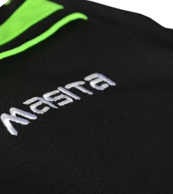 Jogginghosen & Fitnessmode|Pullover & Sweater*masita Kinder Fitness-Pullover mit ClimaTech+ Technologie Langarm-Shirt für Jungen und Mädchen Sport-Trikot Torwarttrikot 8516-4215J Neon-Grün/Schwarz