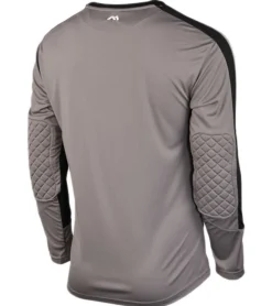 Pullover & Sweater|Jogginghosen & Fitnessmode*masita Kinder Fitness-Pullover mit ClimaTech+ Technologie Langarm-Shirt für Jungen und Mädchen Sport-Trikot Torwarttrikot 8516-1815J Grau/Schwarz