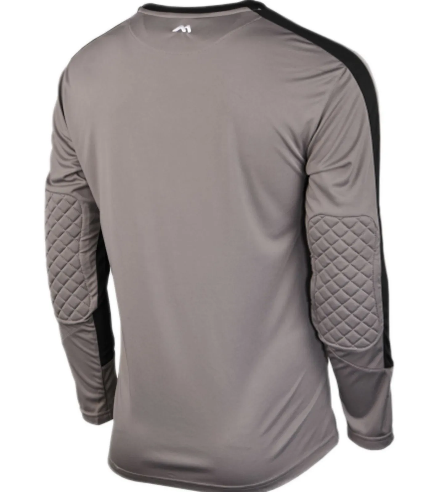 Pullover & Sweater|Jogginghosen & Fitnessmode*masita Kinder Fitness-Pullover mit ClimaTech+ Technologie Langarm-Shirt für Jungen und Mädchen Sport-Trikot Torwarttrikot 8516-1815J Grau/Schwarz