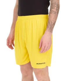 Sportunterbekleidung|Jogginghosen & Fitnessmode*masita Rio Herren Trainings-Shorts mit Clima Tech-Technologie Sport-Hose mit Innenslip 2401S-3000 Gelb