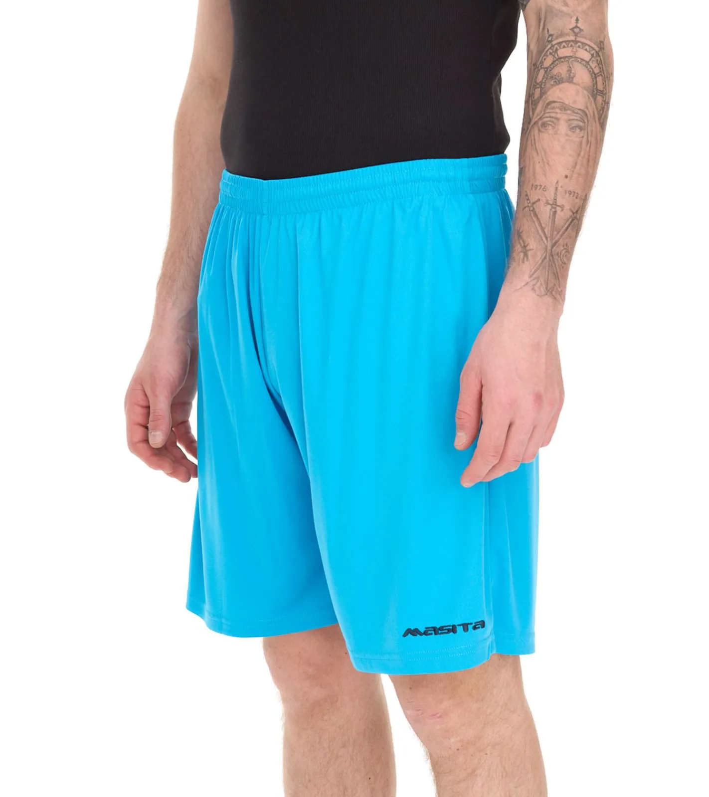 Sportunterbekleidung|Große Größen*masita Rio Herren Trainings-Shorts mit Clima Tech-Technologie Sport-Hose mit Innenslip 2401S Blau, Rot, Gelb, Schwarz, Weiß, Grün