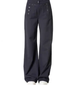 Hosen & Jeans*MaxMara Weekend Galli Damen Anzug-Hose Jersey-Hose Matrosen-Hose 23513620933 000 001 Dunkelblau