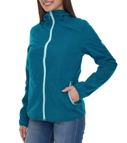 Mäntel & Jacken*McKINLEY Ciamarello W Damen Jacke wasserabweisende Softshell-Jacke mit VENTMAX-Technologie 422244 626 Petrolblau