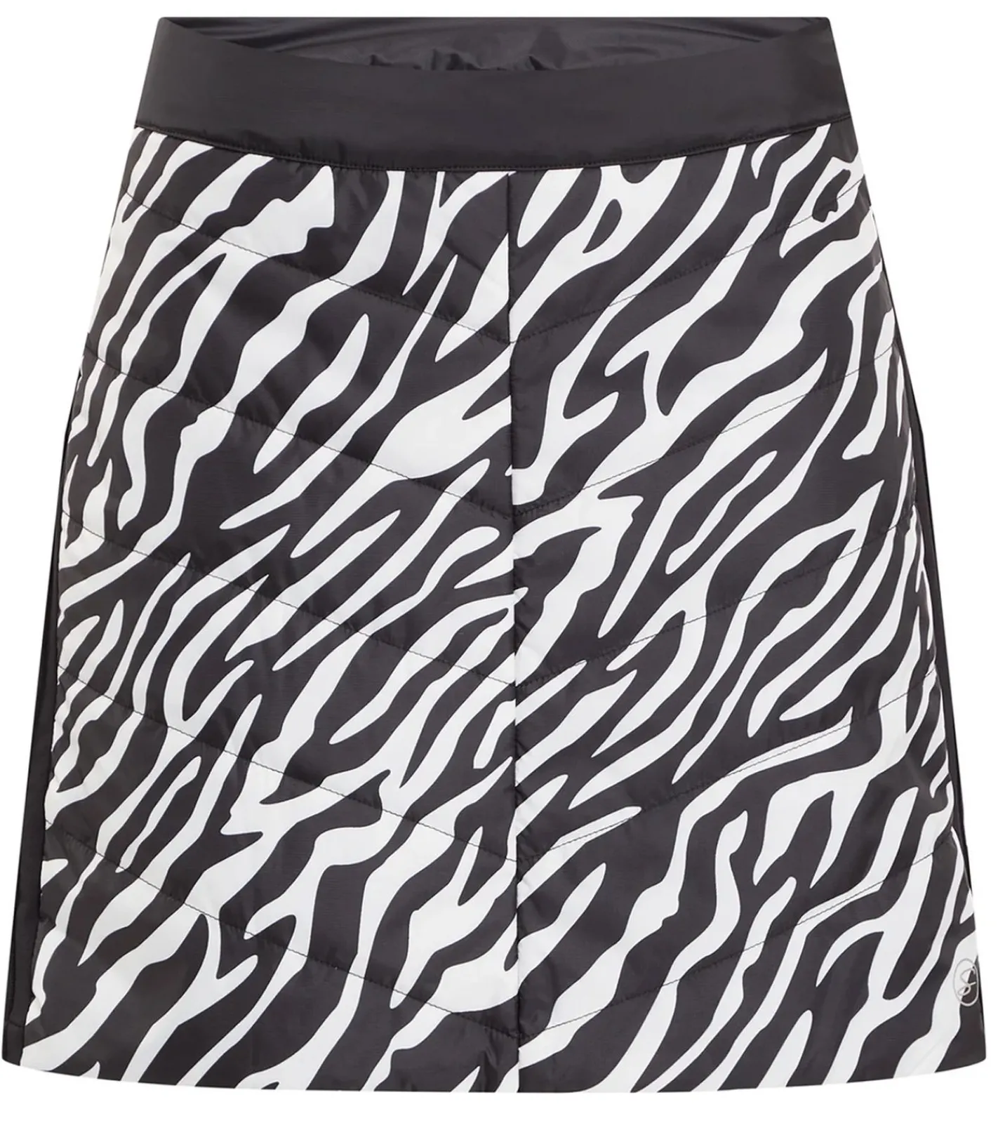 Wintersport|Röcke*McKINLEY Isabel W Damen Ski-Rock schützender Rock mit AQUABASE Beschichtung im Zebra-Look 420206 915 Schwarz/Weiß