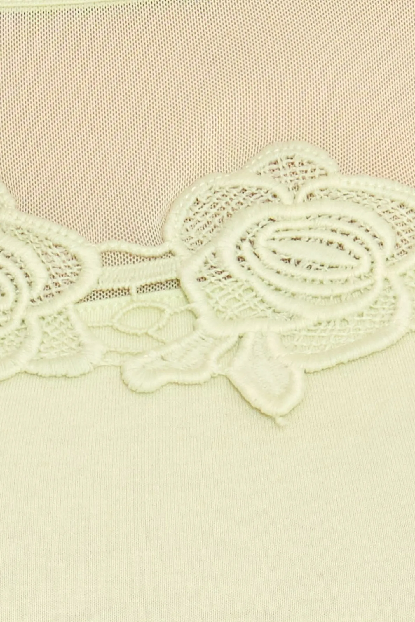 Tops & T-Shirts*melrose Damen Off-Shoulder-Shirt mit Blumenborder elegantes Ausgeh-Top 11037716 Grün