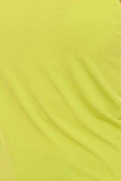 Tops & T-Shirts*melrose Sandy Damen Top Sommer-Shirt mit extravagantem Rücken 99865217 Neongrün