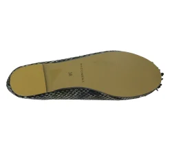 Ballerinas & Slipper*MENBUR Damen Ballerinas elegante Sommer-Schuhe Halbschuhe 07156 0001 Schwarz/Beige