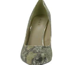 Halbschuhe & Pumps*MENBUR Damen High Heels Abend-Sandaletten mit Stiletto-Absatz glitzernde Ausgeh-Schuhe 07061 0000 Gold/Schwarz