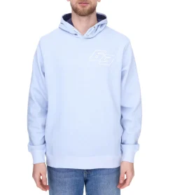 Pullover & Sweater*Mercedes-Benz AMG F1 George Russell Herren Pullover Baumwoll-Pullover Kapuzen-Pullover 701221851 001 Hellblau