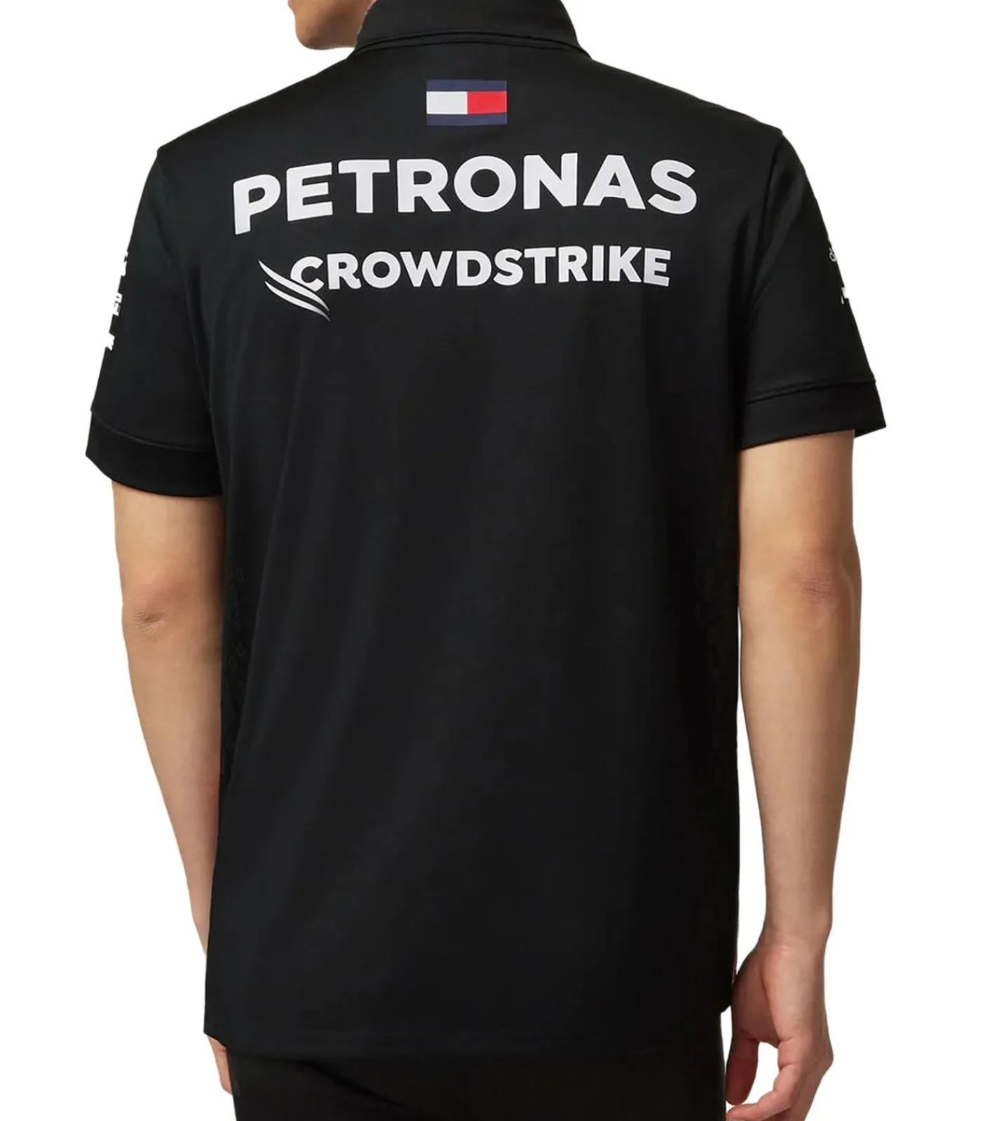 Hemden & Poloshirts*Mercedes-Benz AMG Petronas F1 2023 Team-Poloshirt Herren Motorsport-Shirt Kurzarm-Shirt 701223408 oder Schwarz Weiß